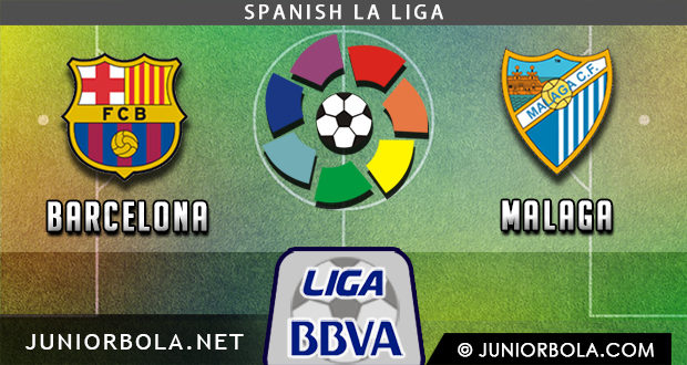 Prediksi Barcelona vs Malaga 22 Oktober 2017 - La Liga Spanyol