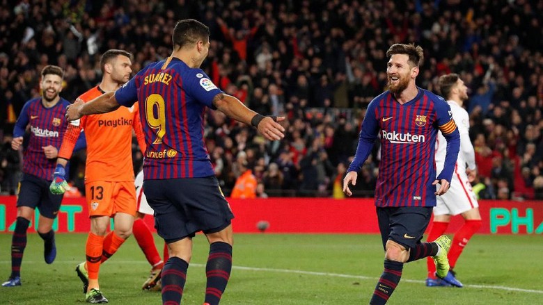 Barcelona Bobol Gawang Sevilla Dengan 6 Gol