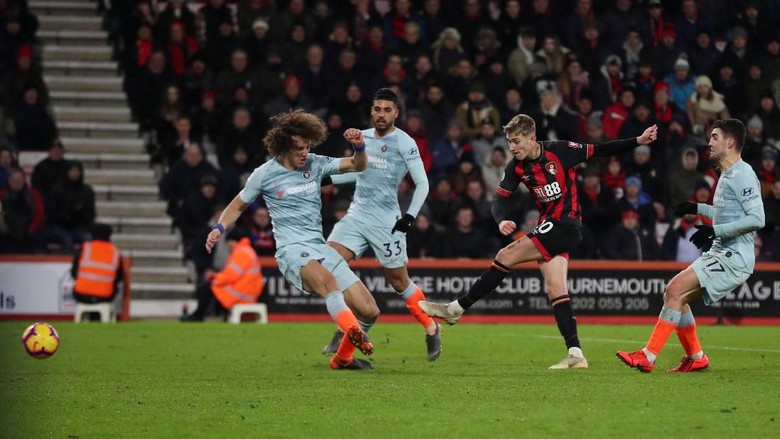 Chelsea Dibantai Bournemouth Empat Gol Tanpa Balas