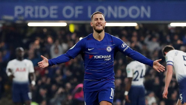 Hazard Jawab Kritikan Sarri Dengan Penampilan Oke