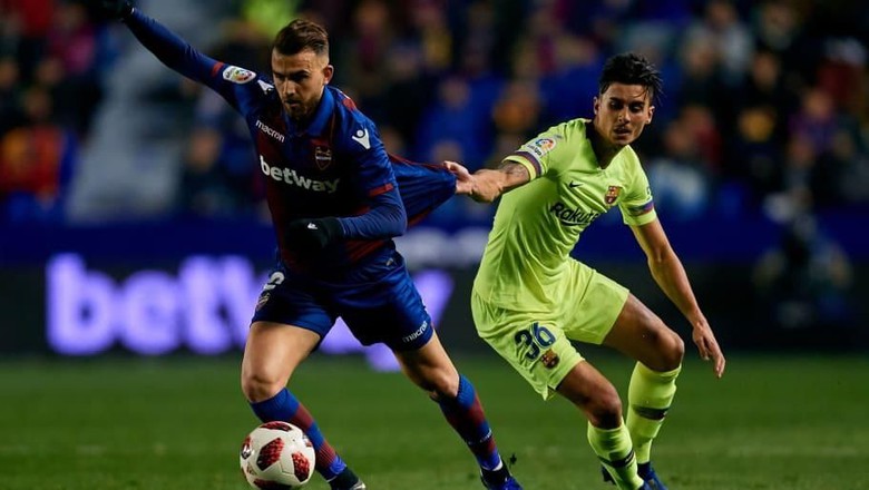 Levante Tuduh Barcelona Turunkan Pemain Yang Tidak Sah