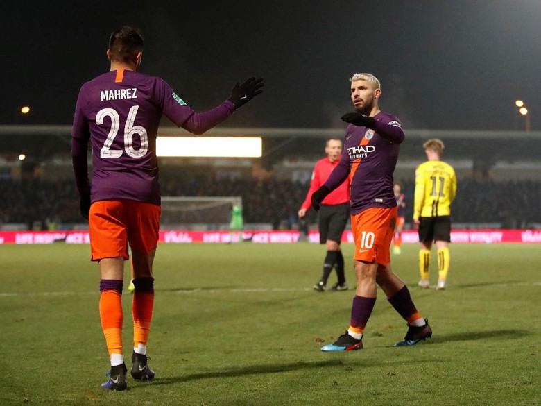 Manchester City Maju Final Piala Liga Inggris Usai Kalahkan Burton