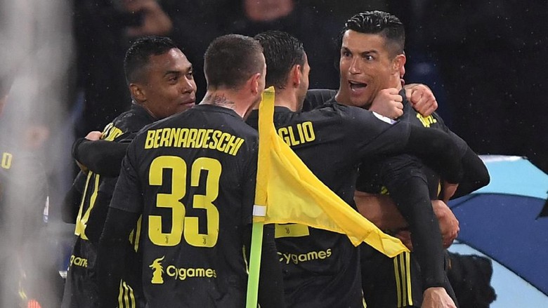 Penalti Ronaldo Bawa Juventus Menang Hadapi Lazio