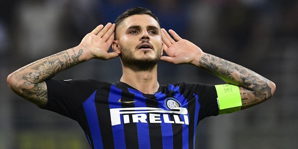 Berita Ban Kapten Icardi Menodai Kemenangan Inter di Liga Europa