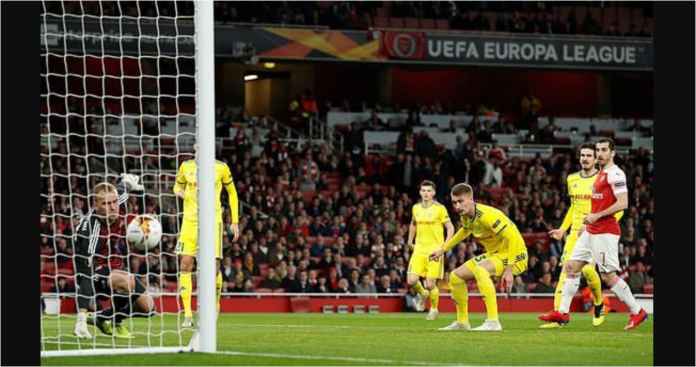 Gol Arsenal Menit Ketiga Menjadi Catatan Rekor di Liga Europa