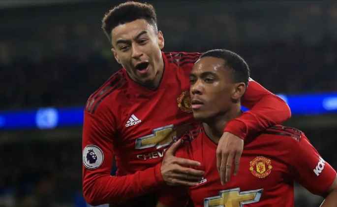 Manchester United Dua Pekan Tanpa Kehadiran Martial serta Lingard