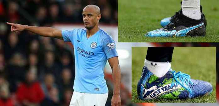 Manchester City Memamerkan Sepatu Baru dari Sponsor Anyarnya