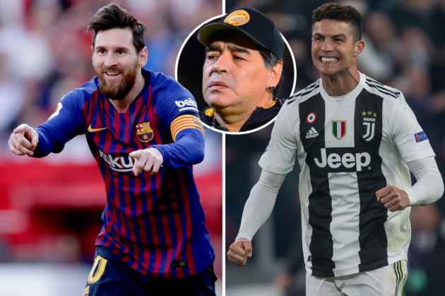 Maradona Mengatakan Ronaldo Memiliki Kekuatan Sihir