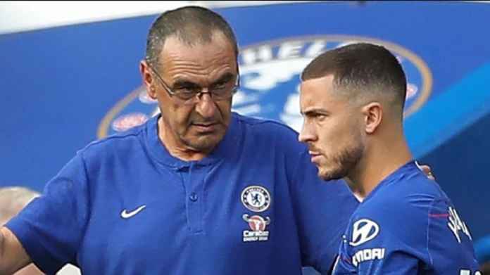 Maurizio Sarri Mengakui Chelsea Sulit Pertahankan Eden Hazard