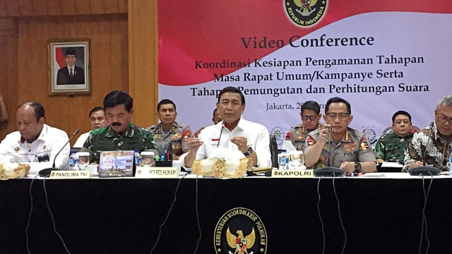 Wiranto Menyebutkan Secara Umum Pemilu Aman dan Lancar