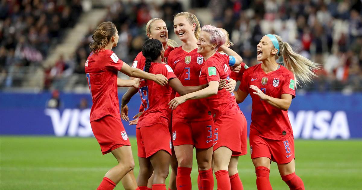 Amerika Serikat mencatat rekor kemenangan terbesar di Piala Dunia Wanita dengan mengalahkan Thailand 13-0