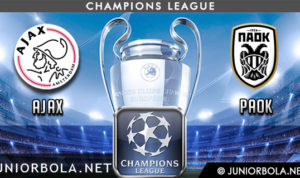 Prediksi Ajax vs PAOK 14 Agustus 2019